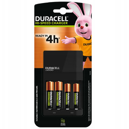 1x Duracell CEF14 Ładowarka 2xAA 2xAAA 1300/750mAh Wygraj