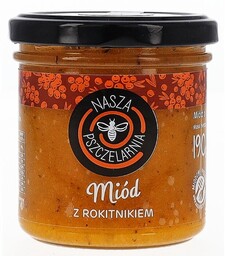 Miód z rokitnikiem Nasza Pszczelarnia 190g