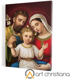 Święta Rodzina, obraz religijny na płótnie, canvas