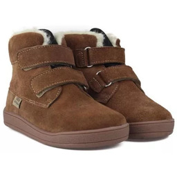 MIDO Barefoot trzewiki 62-09/72-09 BROWN ocieplane wełną, membrana,