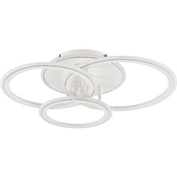 Lampa sufitowa do sypialni na pilota LUNAR MS238130-WH