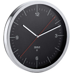blomus 65437 Zegar radiowy CRONO, czarny