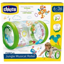 CHICCO Zabawka edukacyjna Dmuchany walec Dżungla Roller 00011088000000