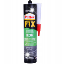 3x DEKORACYJNY KLEJ MONTAŻOWY PATTEX FIX DECOR 380G