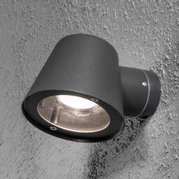 Konstsmide Kinkiet zewnętrzny Trieste z aluminium, antracyt