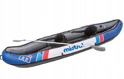 Kajak Mistral 330cm dwuosobowy, z 2 podwójnymi wiosłami,
