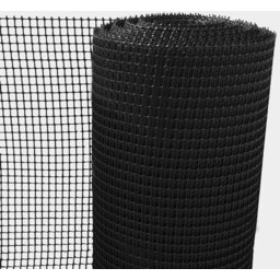 Siatka rabatowa czarna 0,6 m x 50 mb