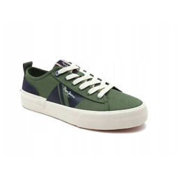 Pepe Jeans Allen Falg Męskie Buty Zielone Trampki