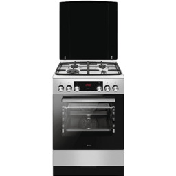 Kuchnia gazowo-elektryczna AMICA 6123GED3.39HZPTSDPA(XX) Pizza Srebrny