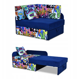 Narożnik dziecięcy łóżko rozkładane dzieci Bambino