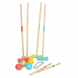 Gra zręcznościowa drewniana Krokiet Krykiet Active dla dzieci