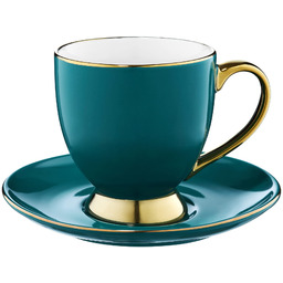 AMBITION Filiżanka ze spodkiem złota 220 ml Royal