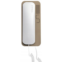 Unifon Cyfral Smart-d – cyfrowa słuchawka, dwuprzewodowa biało-beżowa