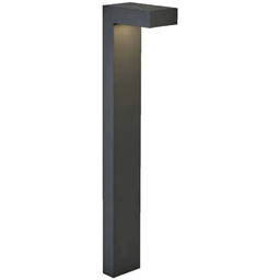 Lampa stojąca ASKER BOLLARD PRO BLACK SCL LENS