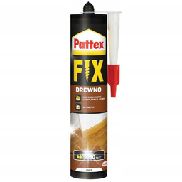3x KLEJ MONTAŻOWY PATTEX FIX DREWNO DYSPRESYJNY