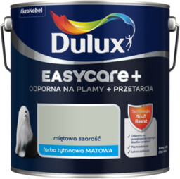 Farba tytanowa Dulux EasyCare+ Plamy+Przetarcia Miętowa Szarość 2,5