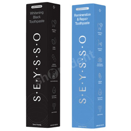 SEYSSO Zestaw past wybielająco-remineralizujących (2 x 75 ml)