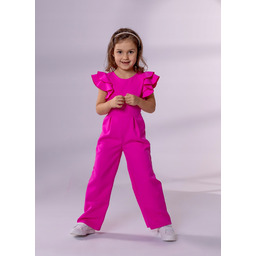 Anagri kombinezon dziewczęcy Długie spodnie Fuksja Rozm. 116