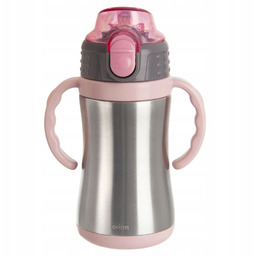 Kubek Termiczny Dla Dziecka Stalowy Różowy Termos Bidon