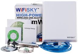 WiFiSKY . AKTYWNA ANTENA WIFI SKY 10km