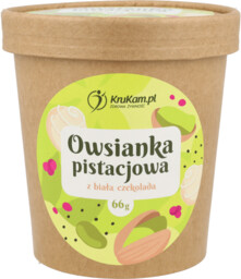 Owsianka pistacjowa z białą czekoladą 66g