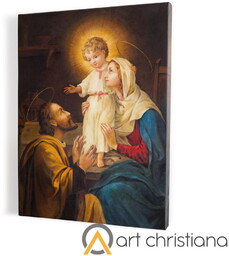 Święta Rodzina, obraz religijny na płótnie, canvas