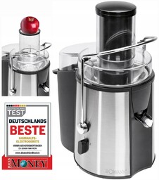 Sokowirówka Wysokoobrotowa Całe Owoce Bomann Ae 1917 Cb