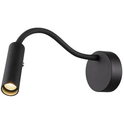 SLV - Karpo Goose Lampa Ścienna Black