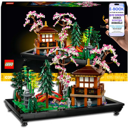 KWIATY LEGO Icons Ogród zen do aranżacji