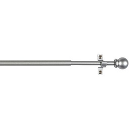 CINTACOR Dekoracyjny wysuwany drążek okienny, metalowy karnisz ze