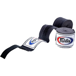 Fairtex Elastyczne Owijki Bandaże Bokserskie HW2 4,5m Black