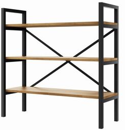 Regał Medium 100x60-140x40 cm Industrial Loft na książki