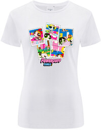 Koszulka damska The Powerpuff Girls wzór: Atomówki 001,