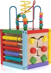 Robincool Zabawki Edukacyjne Montessori Drewniane Wiadro Eco Newton