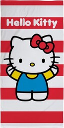 Character World Oficjalny ręcznik dla dzieci Hello Kitty,