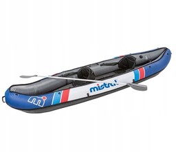 Kajak Dmuchany Dwuosobowy Z 2 Podwójnymi Wiosłami Lekki