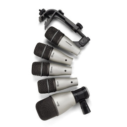 SAMSON 5kit 5-częściowy zestaw mikrofonów perkusyjnych 3xQ Tom