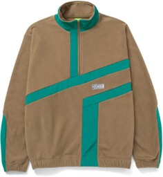 bluza męska HUF RANGE QUARTER ZIP POLAR Olive