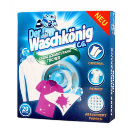 Chusteczki pochłaniające wilgoć do tkanin kolorowych WASCHKONIG 20
