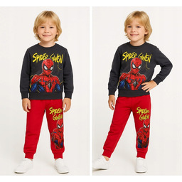 Komplet 122/128 dla chłopca Bluza Spodnie dresowe dres