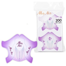 Szablony formy do przedłużania paznokci Molly Nails Flexible
