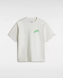 koszulka VANS - Brush Script Loose Ss Marshmallow