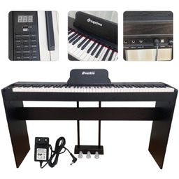 SUPRIMO SDP88 BK pianino cyfrowe stacjonarne ważone klawisze