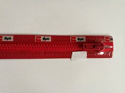 Opti P60-35-00722 zamek błyskawiczny, 100% poliester, 00722 czerwony,