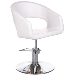 Fotel fryzjerski Paolo BH-8821 biały