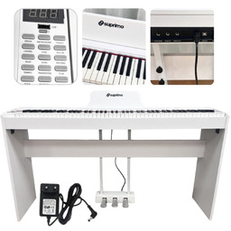 SUPRIMO SDP88 WH pianino cyfrowe stacjonarne ważone klawisze