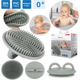 Silikonowa gąbka myjka dla dzieci niemowląt REER