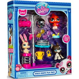 LITTLEST PET SHOP Zestaw figurek Disco Seria 3