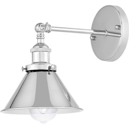 KINKIET LAMPA ŚCIENNA LOFT CHROM GUBI W1