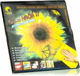 Wielofunkcyjna ścierka z mikrofibry Słoneczna Kuchnia 32x32 cm,